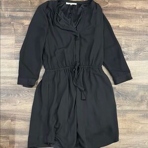 Daniel Rainn | Small | long sleeve Black Women's Dress elastic drawstring waist